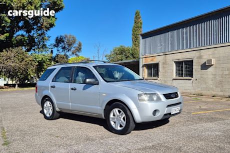 Silver 2005 Ford Territory Wagon Tx (Rwd)