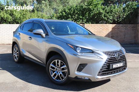 Silver 2020 Lexus NX300 Wagon Luxury (Fwd)