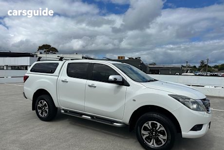 White 2018 Mazda BT-50 Dual Cab Utility Xtr (4X4)