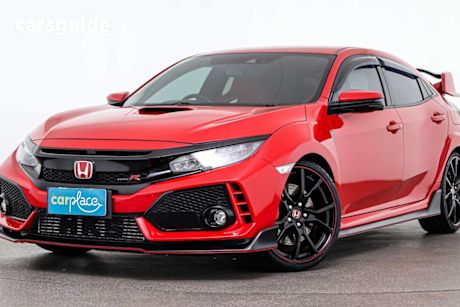 Red 2017 Honda Civic Hatchback Type R