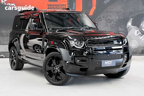 Black 2023 Land Rover Defender Wagon 110 P525 V8 (386Kw)