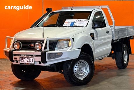 White 2013 Ford Ranger Cab Chassis Xl 3.2 (4X4)