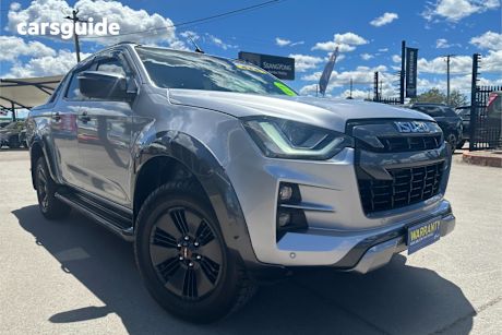 Silver 2021 Isuzu D-MAX Crew Cab Utility X-Terrain (4X4)