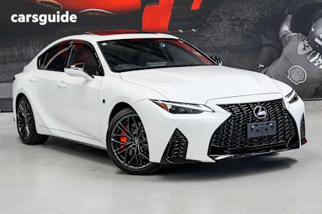 White 2023 Lexus IS500 Sedan F Sport