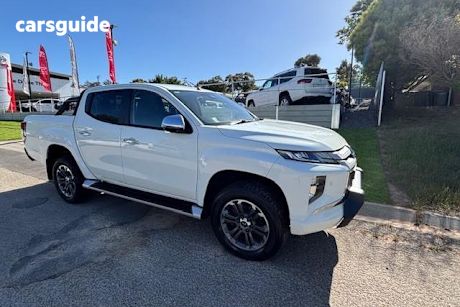 White 2019 Mitsubishi Triton Double Cab Pick Up Gls (4X4) Premium