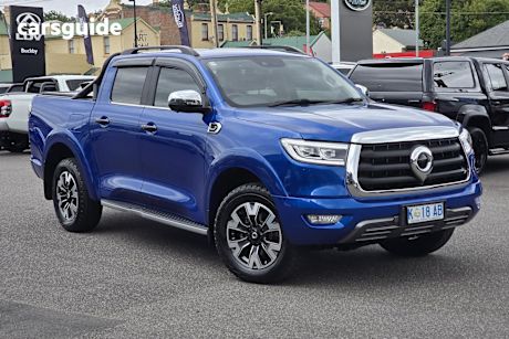 Blue 2021 GWM UTE Dual Cab Utility Cannon-X (4X4)