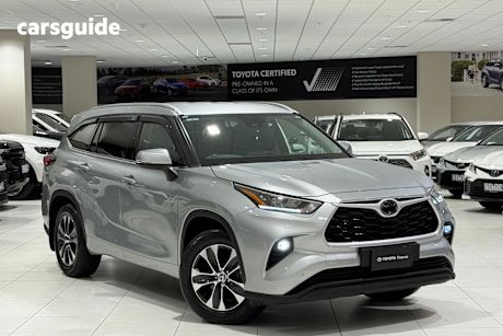 Silver 2021 Toyota Kluger Wagon Gxl 2Wd