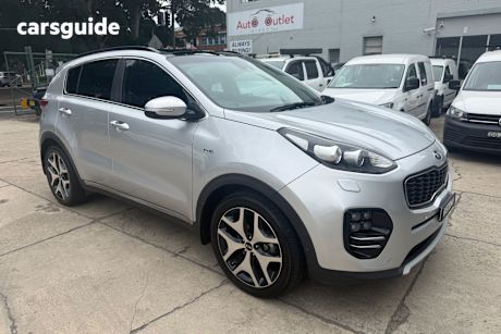 Silver 2017 Kia Sportage Wagon Gt-Line (Awd)