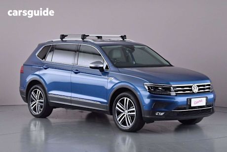 Blue 2019 Volkswagen Tiguan Wagon Allspace 162 Tsi Highline