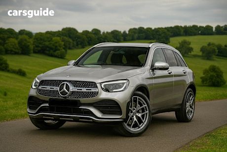 Silver 2021 Mercedes-Benz GLC200 Wagon