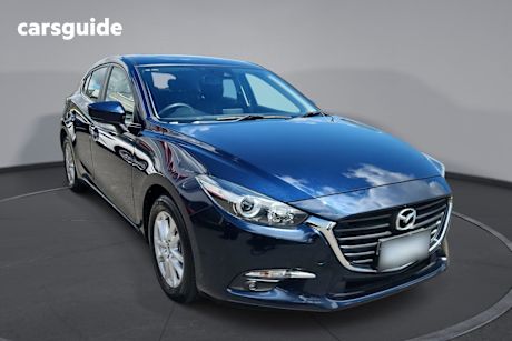 Blue 2018 Mazda 3 Hatchback Touring
