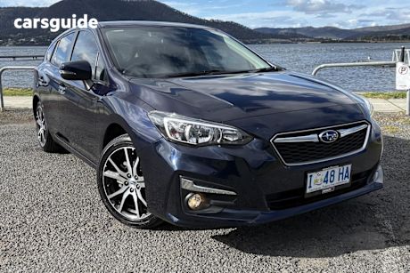 Blue 2019 Subaru Impreza Hatchback 2.0I-L (Awd)