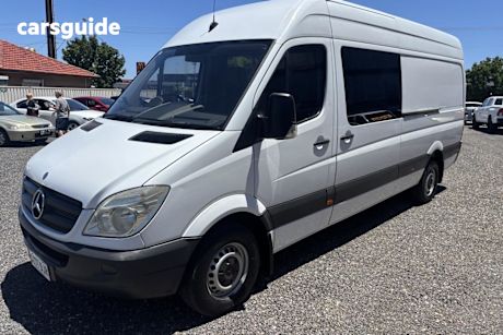 White 2009 Mercedes-Benz Sprinter Commercial 311 CDI