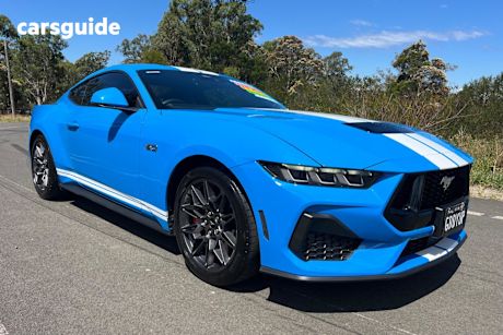 Blue 2024 Ford Mustang Fastback Gt 5.0 V8