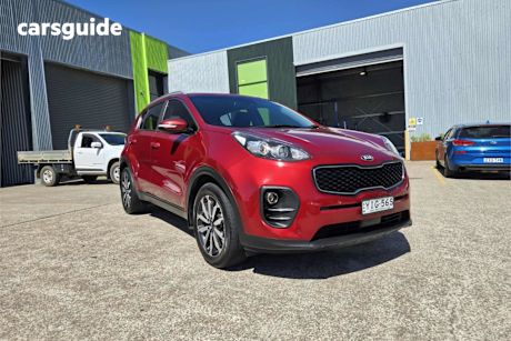 Red 2018 Kia Sportage Wagon Ao Edition