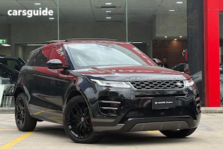Black 2021 Land Rover Range Rover Evoque Wagon P250 R-Dynamic Se (184Kw)