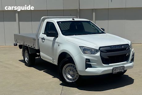 White 2022 Isuzu D-MAX Cab Chassis Sx (4X2) High-Ride