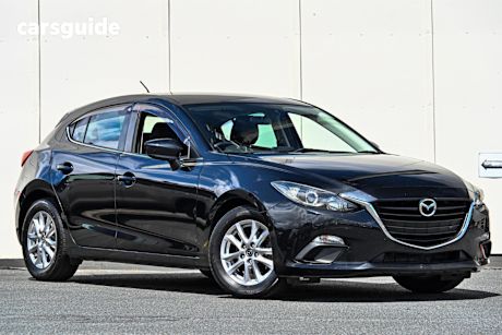 Black 2014 Mazda 3 Hatchback Touring