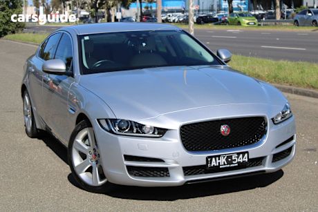 Silver 2015 Jaguar XE Sedan 20D R-Sport