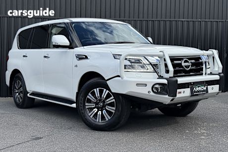 White 2023 Nissan Patrol Wagon Ti (4X4)