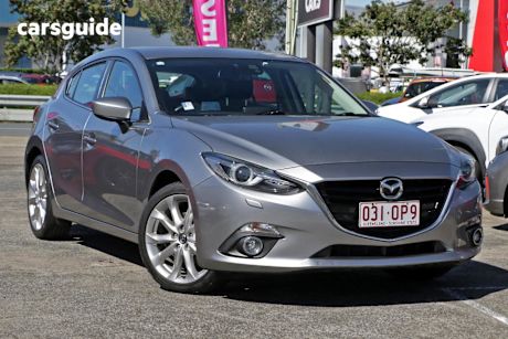 Silver 2013 Mazda 3 Hatchback Sp25 Gt