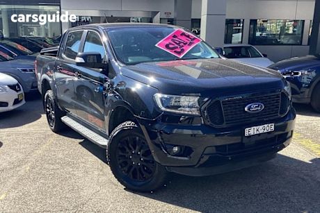 Black 2020 Ford Ranger Double Cab Pick Up Fx4 3.2 (4X4) Special Edition