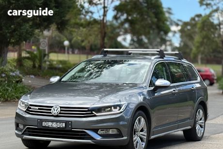 Grey 2016 Volkswagen Passat Wagon Alltrack 140 Tdi