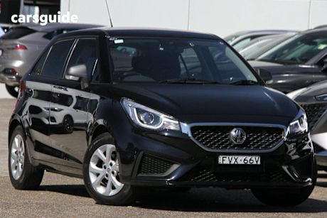 Black 2022 MG MG3 Hatchback Core