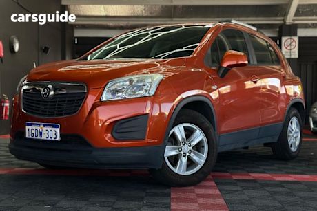 Orange 2015 Holden Trax Wagon Ls