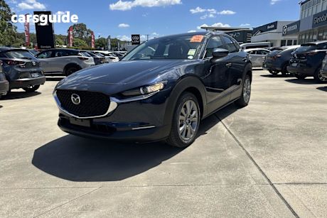 Blue 2025 Mazda CX-30 Wagon G20 Evolve (Fwd)