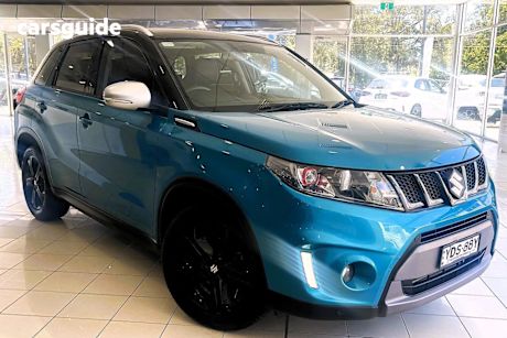Blue 2016 Suzuki Vitara Wagon S Turbo (Fwd)