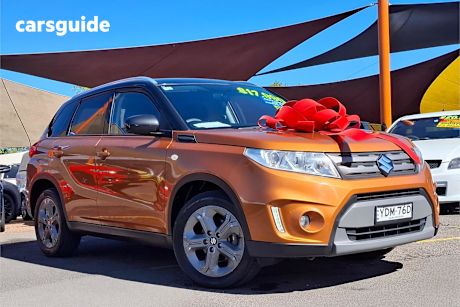 Orange 2016 Suzuki Vitara Wagon Rt-S