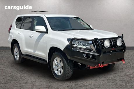 White 2021 Toyota Landcruiser Prado Wagon Gxl