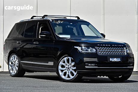 Black 2013 Land Rover Range Rover SUV V8SC AUTOBIOGRAPHY 4X4