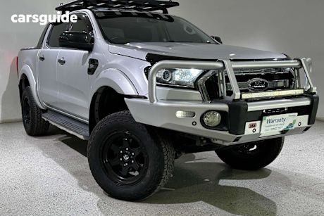 Silver 2018 Ford Ranger Ute Tray