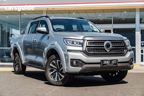 Silver 2025 GWM Cannon Dual Cab Utility Lux (4X4)