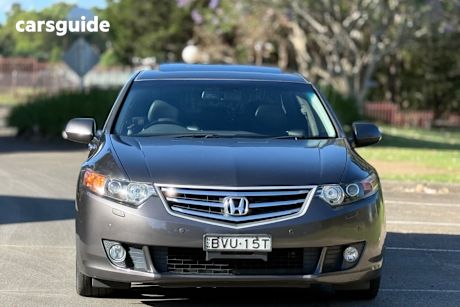 Grey 2010 Honda Accord Euro Sedan Luxury