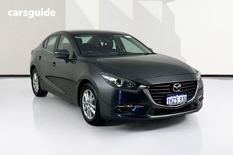 Grey 2019 Mazda 3 Sedan Maxx Sport (5Yr)