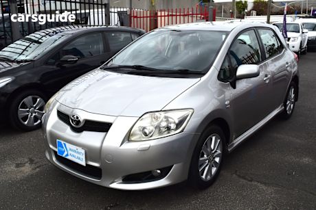 Silver 2007 Toyota Corolla Wagon Levin