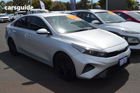 Silver 2021 Kia Cerato Sedan Sport