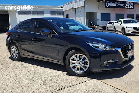 Blue 2019 Mazda 3 Sedan Maxx Sport (5Yr)