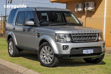 Silver 2015 Land Rover Discovery 4 Wagon 3.0 Tdv6