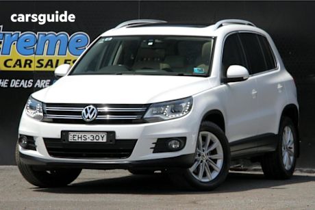 White 2012 Volkswagen Tiguan Wagon 155 Tsi (4X4)