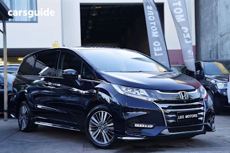 Blue 2019 Honda Odyssey Wagon Vti-L