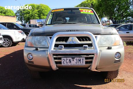Beige 2003 Mitsubishi Pajero Wagon Exceed Lwb (4X4)