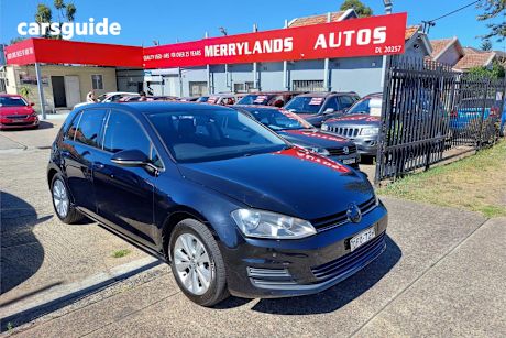 Black 2016 Volkswagen Golf Hatchback 92 Tsi Comfortline