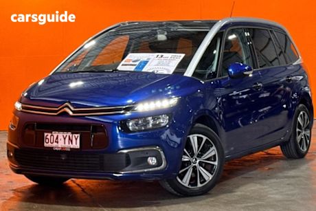 Blue 2017 Citroen C4 Wagon Picasso Exclusive