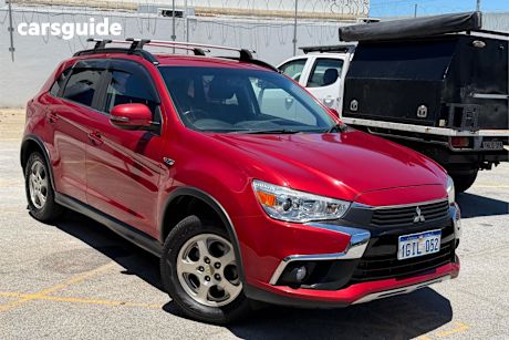 Red 2017 Mitsubishi ASX Wagon Ls (2Wd)