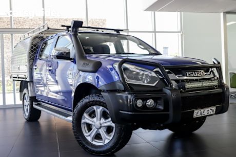 Blue 2018 Isuzu D-MAX Crew Cab Utility Ls-U Hi-Ride (4X4)