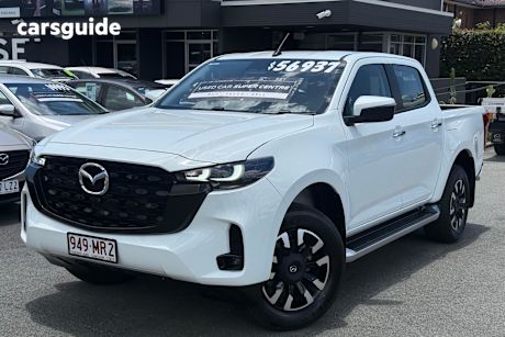 White 2025 Mazda BT-50 Dual Cab Pick-up Xtr (4X4)